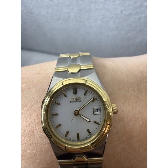 Citizen Eco-Drive Watch Ladies Two-tone Stainless Steel Citizen Watch - Picture 3 of 8